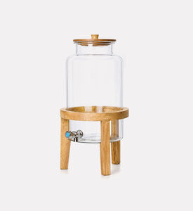 Home Deco and More Wood Base Water Dispenser, Packshot View