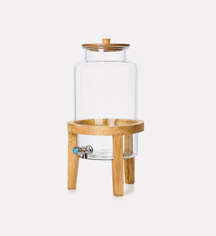 Home Deco and More Wood Base Water Dispenser, Packshot View