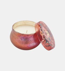 Edg Fioridip Floral Lid Potted Candle, Pink, 8-cm, Packshot View