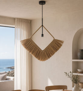 Home Deco and More Foonse Diamond-shape Lamp Pendant, Packshot View
