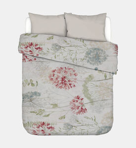 Home Deco and More King Polycotton Country Meadow Front Duvet Cover 4-piece Set, Multicolor, 220x240-cm, Packshot View