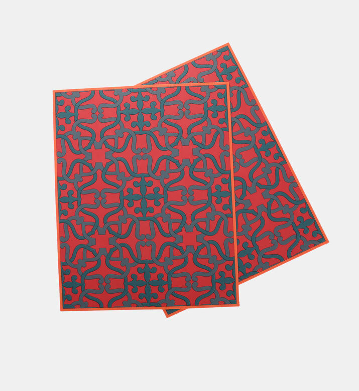Images D'Orient Vagabonde Velours Plate Mat Set, Packshot View