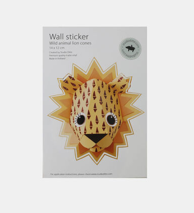 Lion Cones Wall Sticker