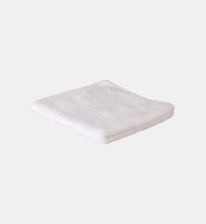 Fabric Bordered Bath Towel