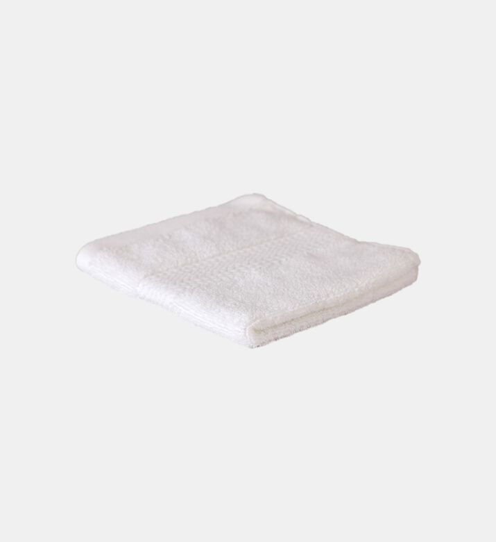Fabric Bordered Bath Towel