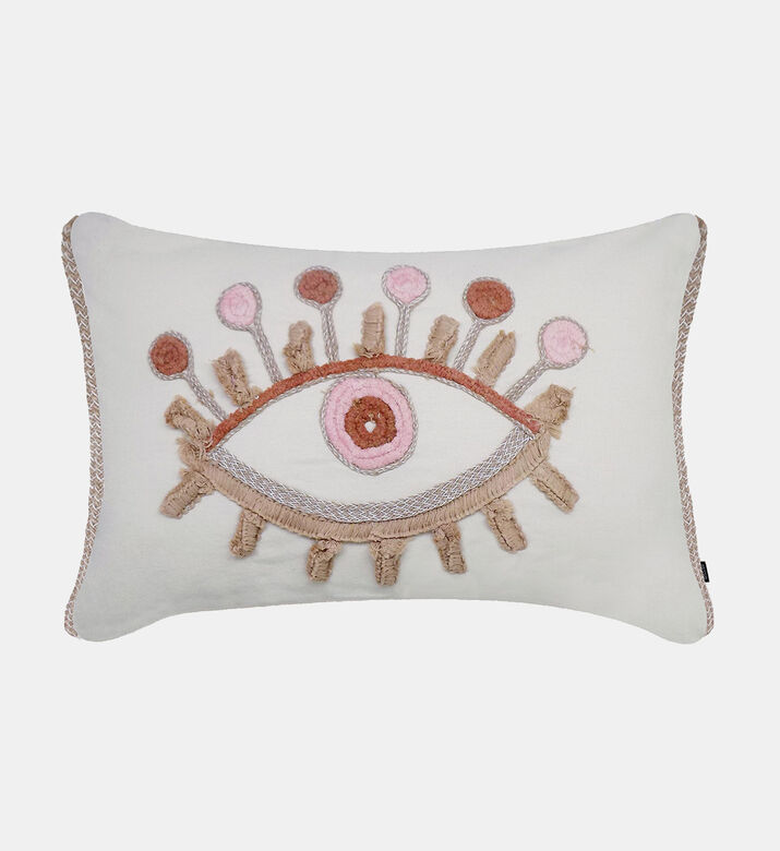 Ray Cotton Rectangular Filled And Vaccumed Cushion