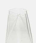 Clear Glass Rectangular Vase