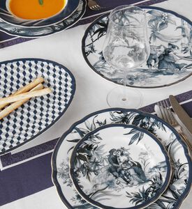 Versailles Toile De Jouy Dessert Plate