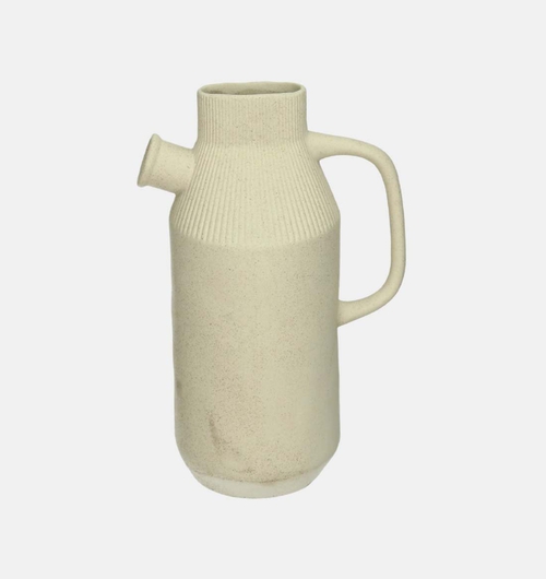 Porcelain Handled Bottle Vase
