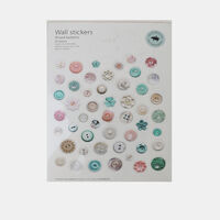 Buttons Mixed Wall Sticker