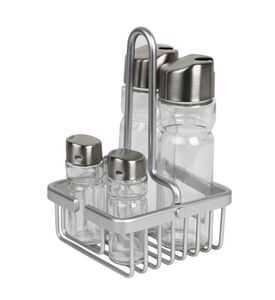 Oil Vinegar Salt Pepper Holder