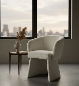 Home Deco and More Rho Round Base Dinning Chair, Packshot View