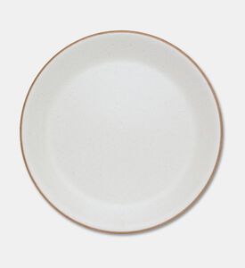 Home Deco and More Dual Round Dinner Plate Set Of 4, Beige, 28-cm, Packshot View