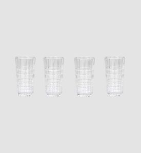 Bond Glass Lined High Balls 4-piece Set 370 Ml