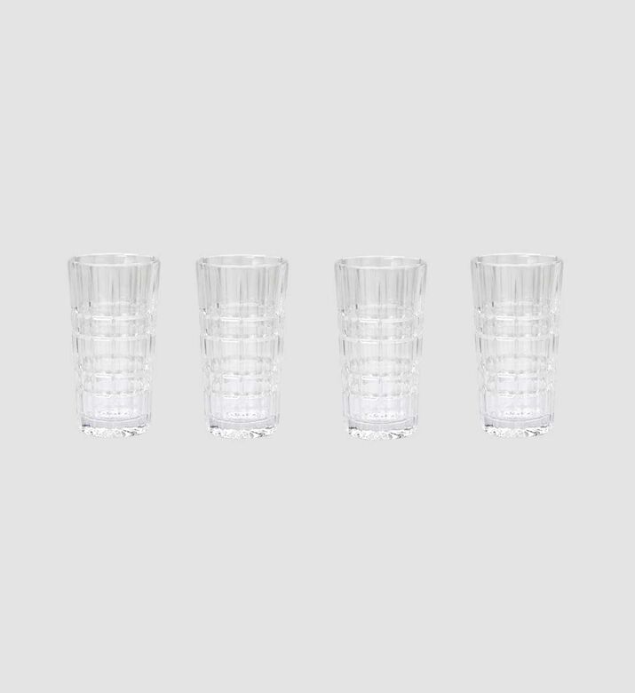 Bond Glass Lined High Balls 4-piece Set 370 Ml Bond Glass Lined High Balls 4-piece Set 370 Ml