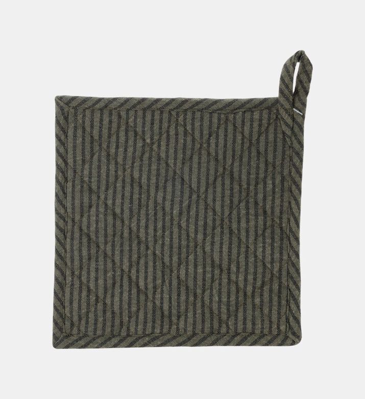 Home Deco and More Cotton Strap Pot Holder, Green, Packshot View