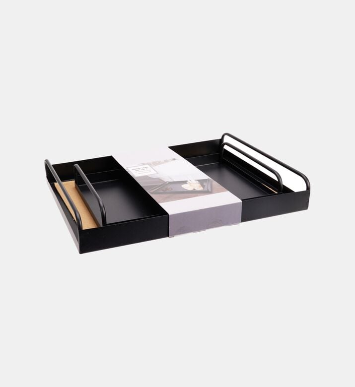 Home Deco and More Serving Tray S2 Black, Packshot View