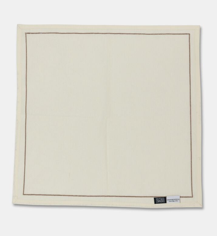 Home Deco and More Cube Layered Applique Napkin, Packshot View