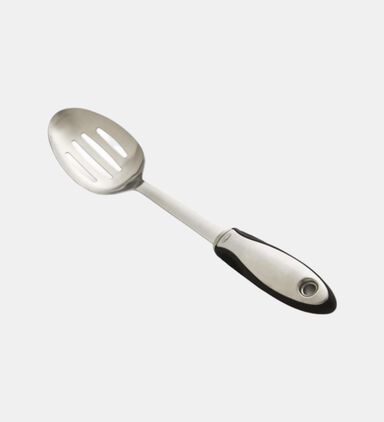 Stainless Steel Slotted Spoon- 41x9x6 Cm