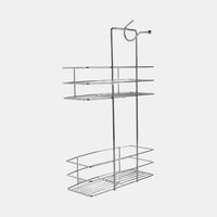 Chrome 2-tier Shower Caddy