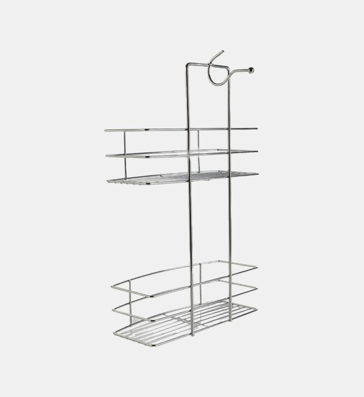 Chrome 2-tier Shower Caddy