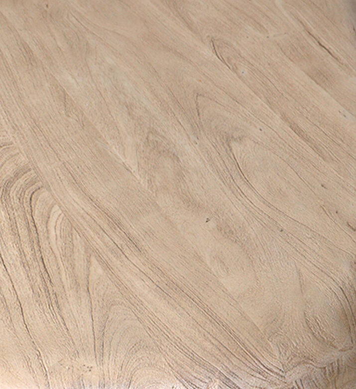 Home Deco and More Pebble Acacia Wood Coffee Table, Packshot View