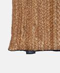 Amber Jute Rectangular Filled And Vaccumed Cushion