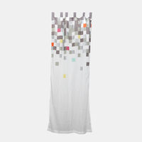 Colorful Pixel-design Curtain