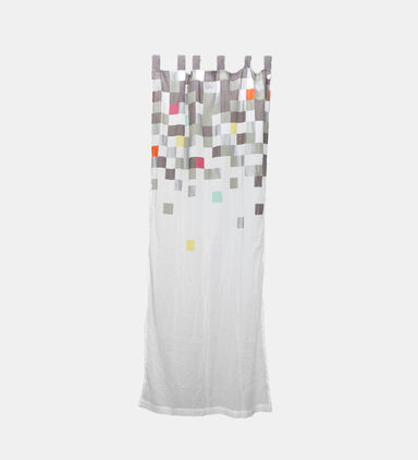 Colorful Pixel-design Curtain
