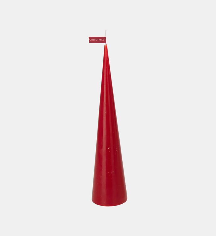 Home Deco and More Candle Xmas Tree, Red, Packshot View