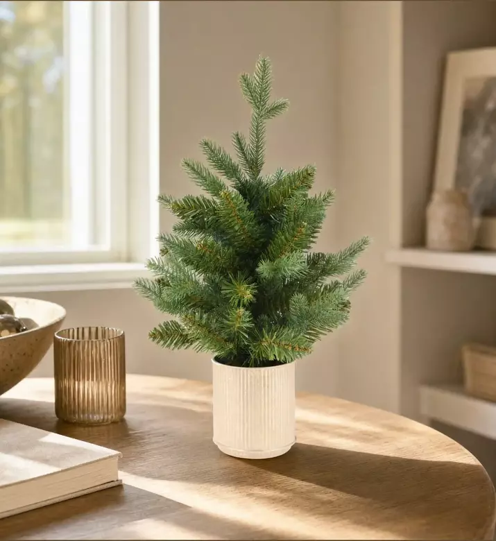 Home Deco and More Golden 51 Tips Christmas Tree, Model View