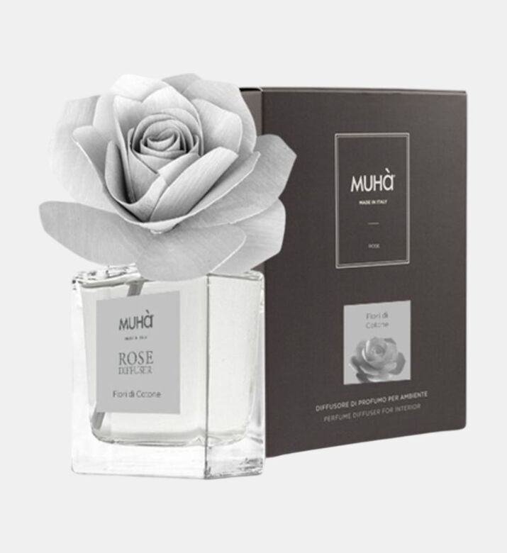 Muha Rosa Grigia Cotton Flowers Diffuser 100 Ml, Packshot View