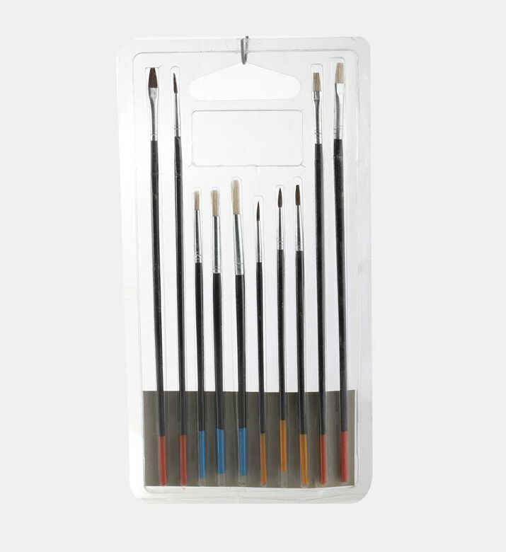 Franpin Watercolor Paint Brush 10-piece, Packshot View