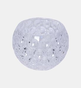 Baci Milano Minerva Crystal Vase 10.4x8 Cm, Packshot View