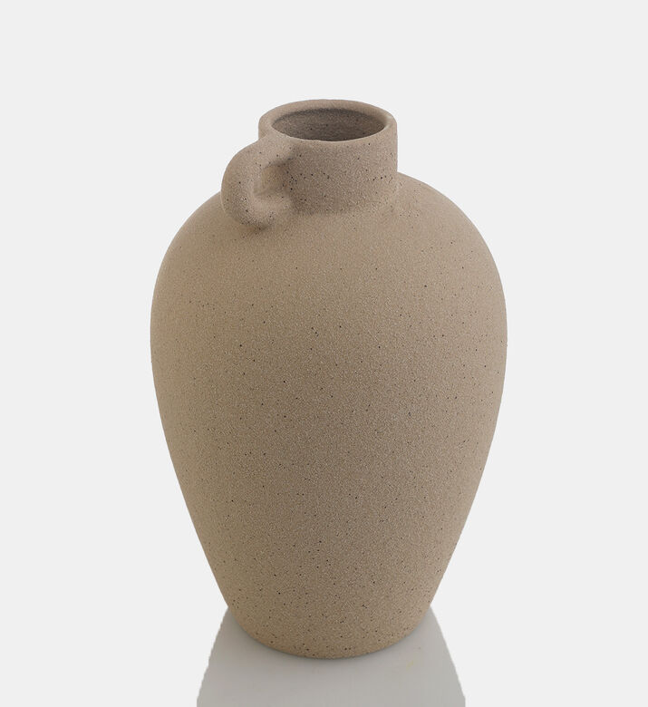Porcelain Oval Handled Vase
