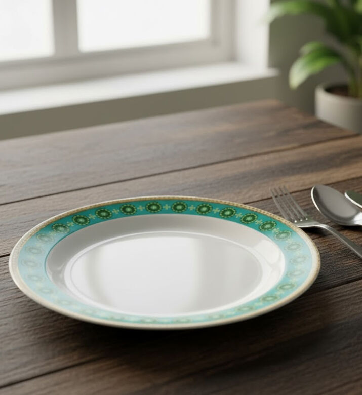 Images d Orient Andalusia Porcelain Dinner Plate - 26.7 Cm, Packshot View