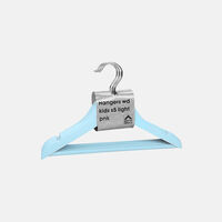 Wooden Kids Hanger 4-piece Set