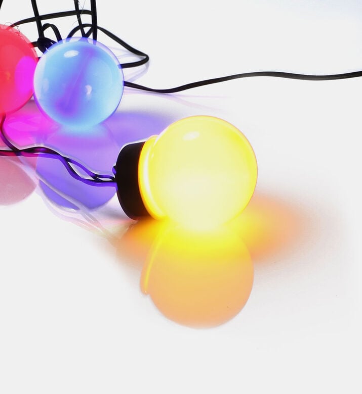 Home Deco and More Multicolor 10-led Bulb Chain, Packshot View