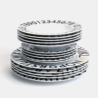 Figures Porcelain Dinner Plate 18-piece Set