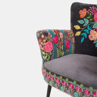 Lily Mango Wood Arm Chair