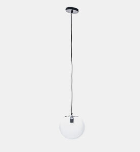 Home Deco and More Pendant Lamp Clear Glass Ball Three Pins, Packshot View
