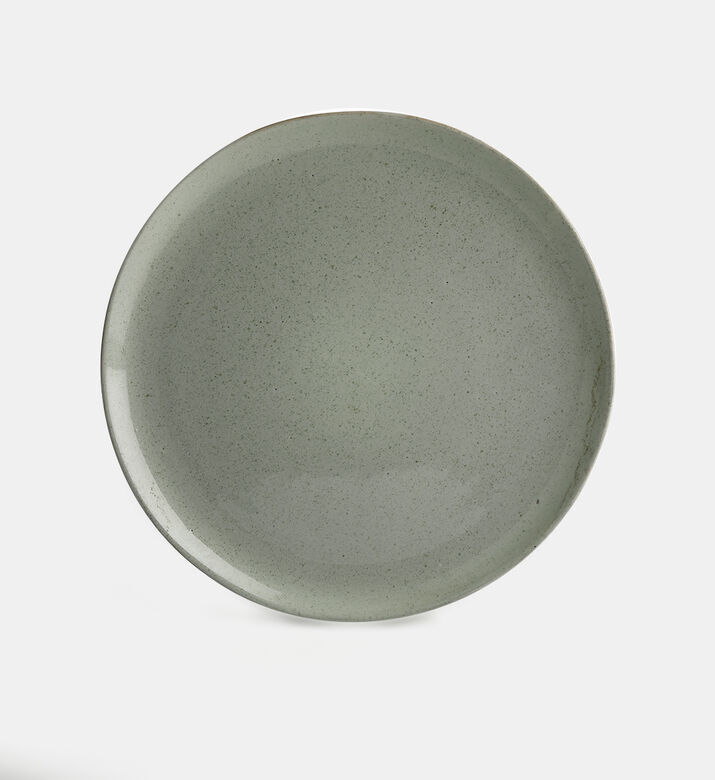 Home Deco and More Porcelain Washed Round Plate, Packshot View