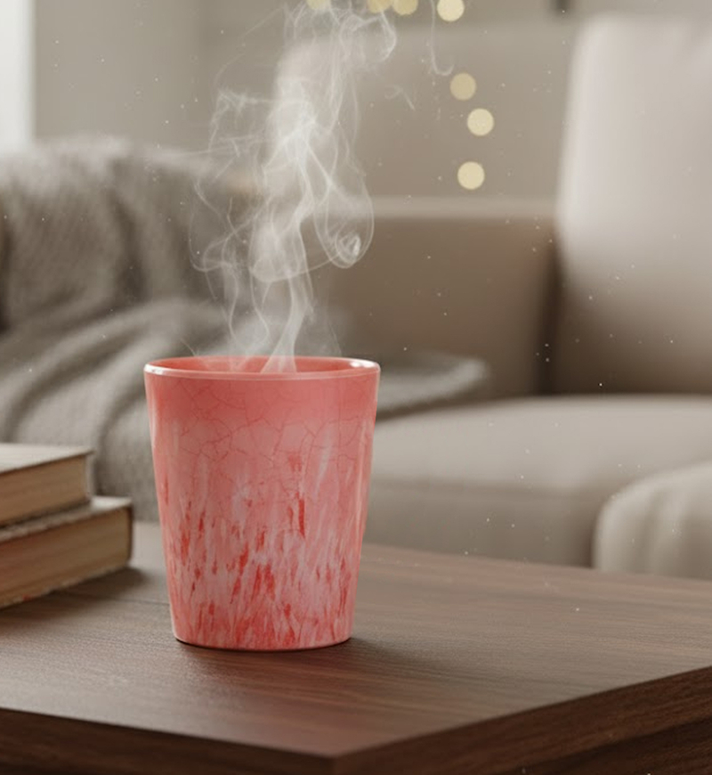 Melamine Two-tone Reactive Glaze Mug