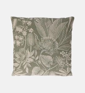 H and S Collection Palm Tree Design Cushion, Packshot View