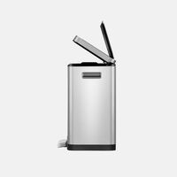 Stainless Steel Rectangular Trash Can