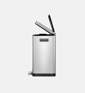 Stainless Steel Rectangular Trash Can