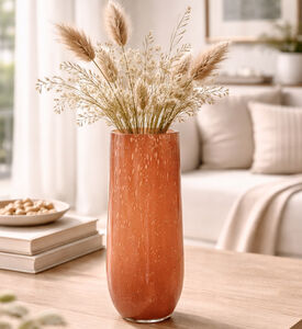 Jolipa Trikkie Glass Round Flower Vase, Packshot View