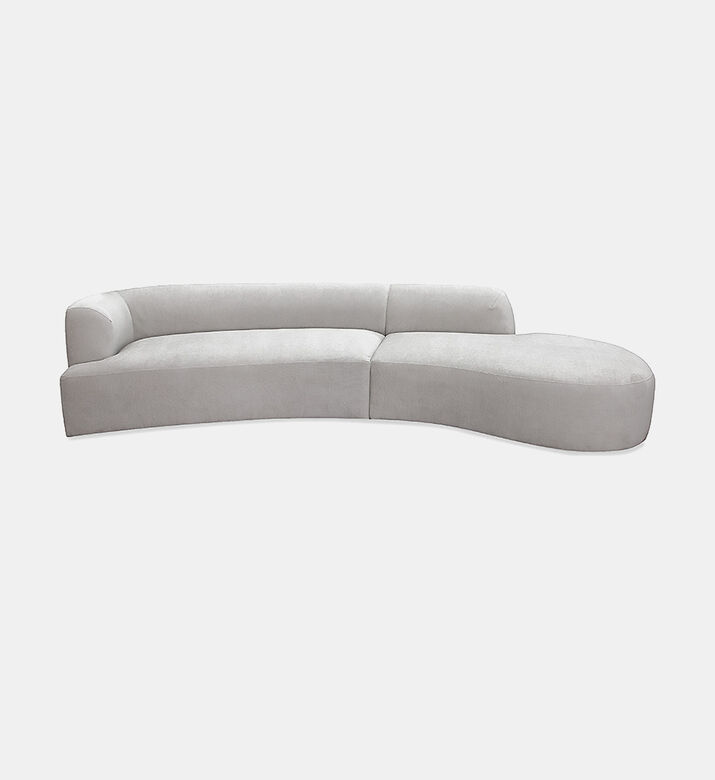 Home Deco and More Venice Curved Sofa Chaise, Packshot View
