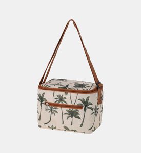 Palms-print Cooler Bag