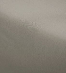 Home Deco and More Cotton Satin Bed Fitted Sheet, Grey, 120x200-cm, Packshot View